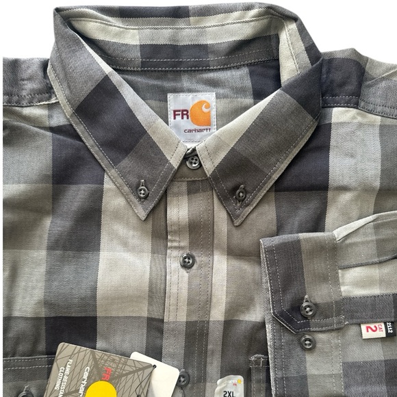 NWT Carhartt FR Flame Resistant 2XL Cat 2 Force Rugged Flex Original Fit Twill - Picture 4 of 9